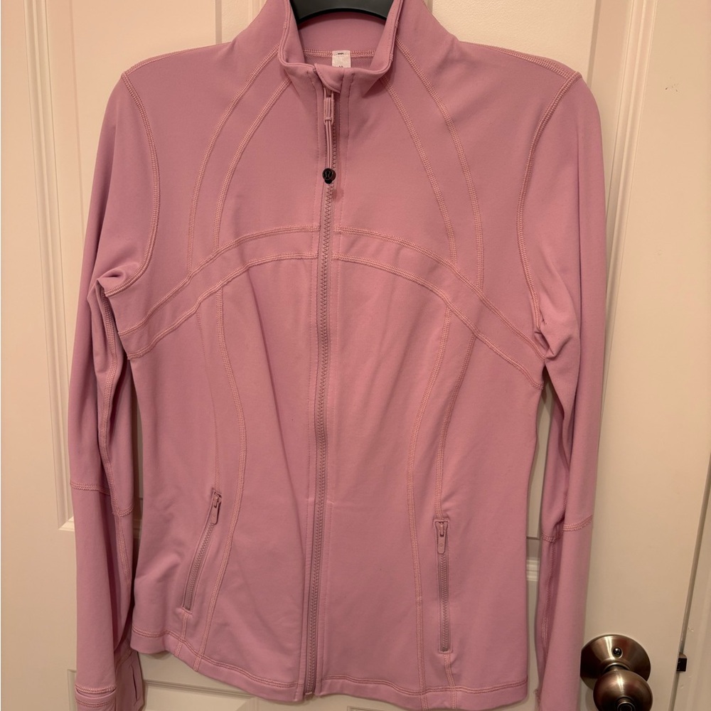 lululemon athletica Pink Full-Zip Athletic Jacket